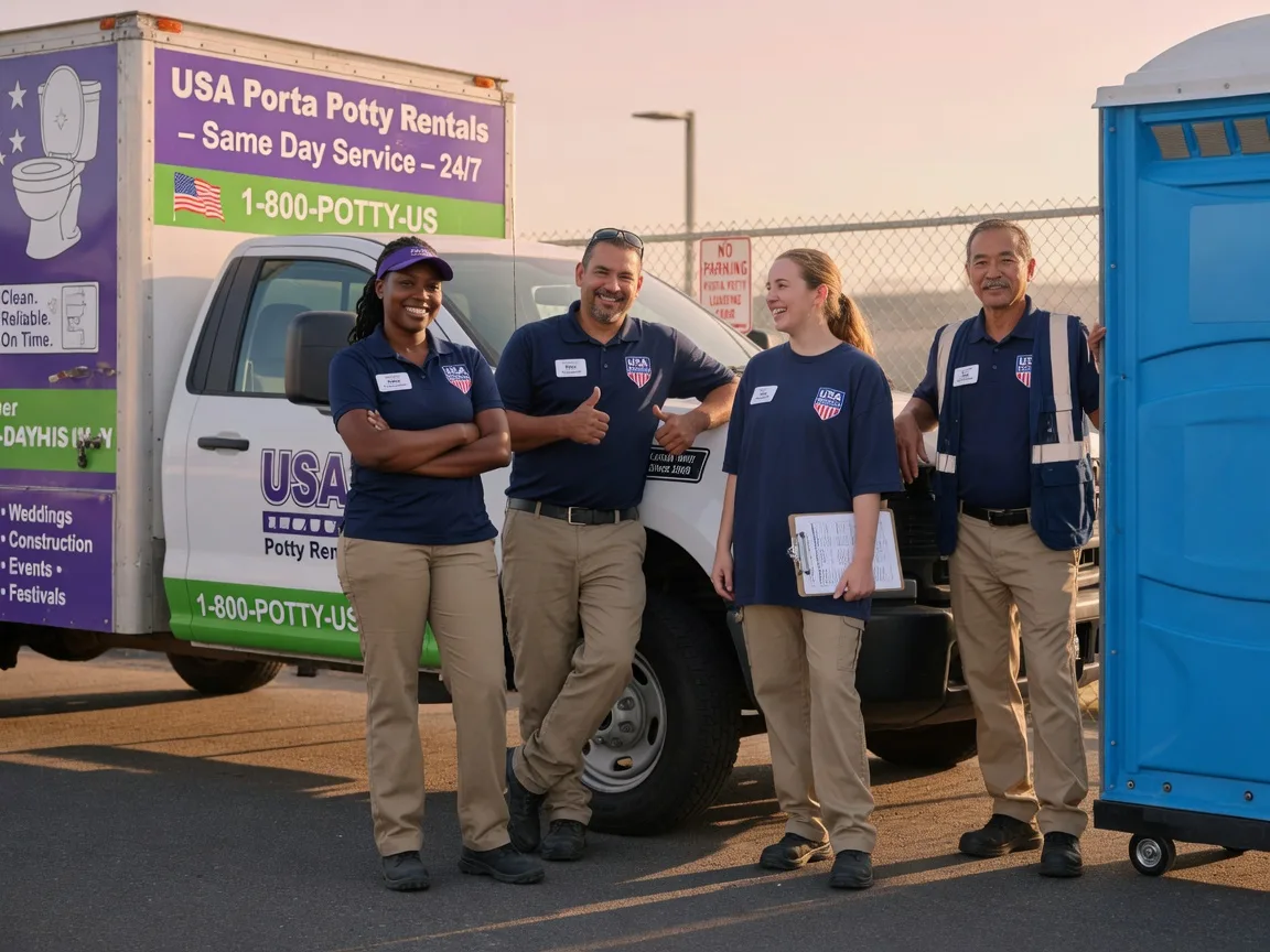 Porta Potty Rental company in Harvard, IL